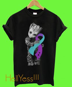 Groot hug cancer T Shirt