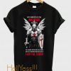 Knight's Templar Warrior. T-Shirt