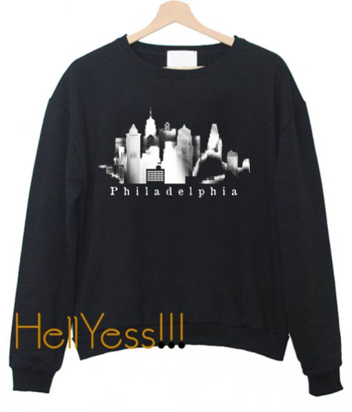 Philadelphia Graphic Original Skyline Tees Sweatshirt