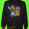 Stitch And Groot Anime version Hoodie