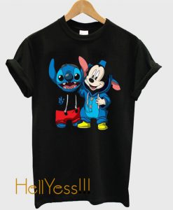 Stitch and Mickey Mouse T-Shirt