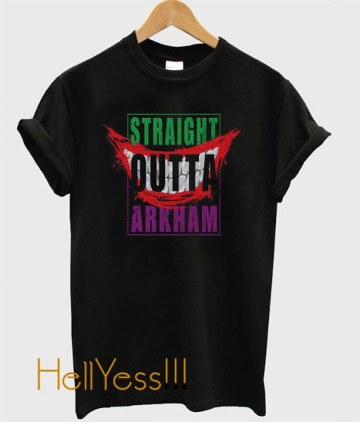 Straight Outta Arkham (Color) T-Shirt