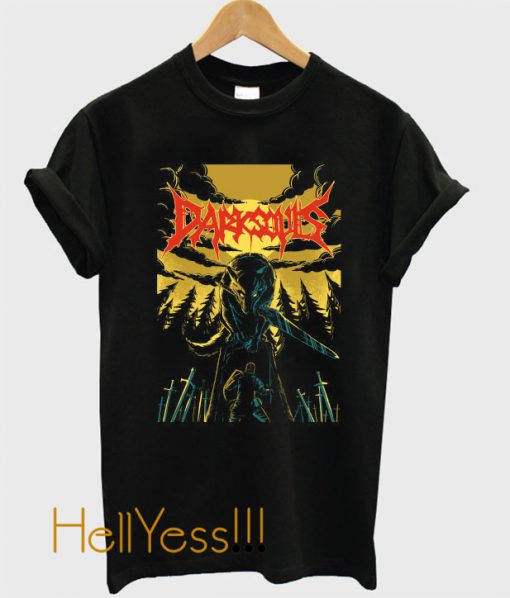 Unofficial Dark Souls Metal Band Tee T-Shirt