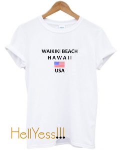 Waikiki Beach Hawaii USA T-Shirt
