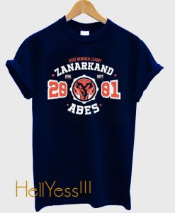 Zanarkand Abes Athletic Shirt Distressed T-Shirt