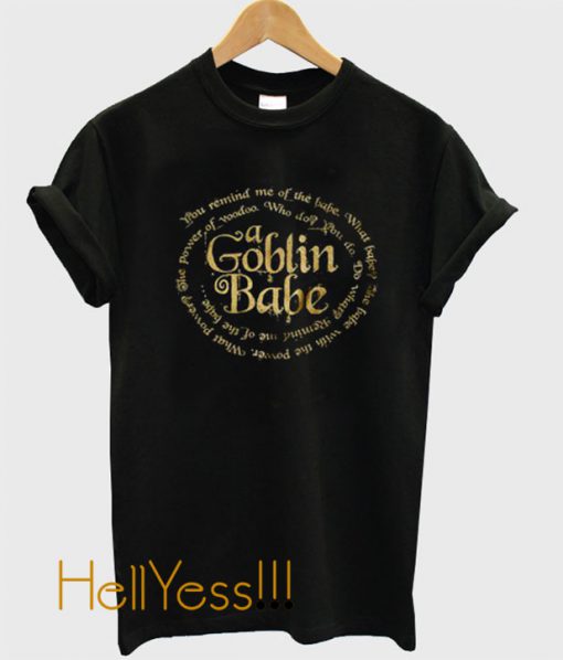 a Goblin Babe Men’s Labyrinth t-shirt