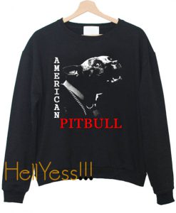 american pit bull Crewneck Sweatshirt