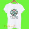 5 Seconds Of Summer logo floral T Shirt