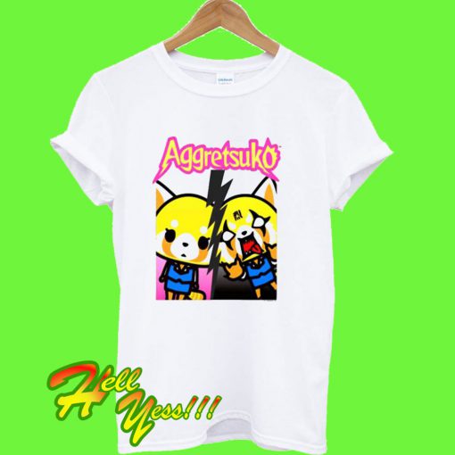 Aggretsuko Split Personality T Shirt