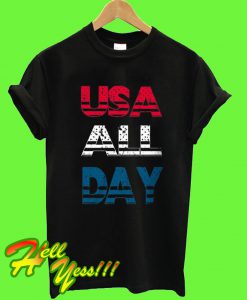 All Day USA T Shirt