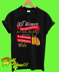 All women are created equal but only the tiniest T Shirt