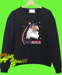 American Bald Eagle Merica Patriot Sweatshirt