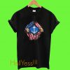 American flag Sailor T Shirt