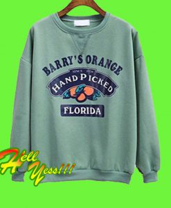 Barry Orange Florida Sweatshirt