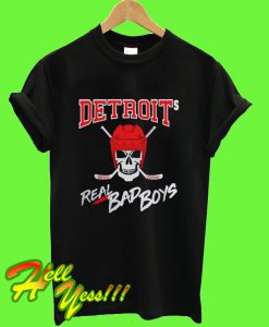 Detroits Real Bad Boys Hockey T Shirt