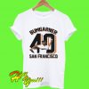 Bumgarner San Francisco T Shirt