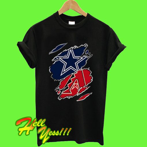 Dallas Cowboys and Arizona Diamondbacks T Shirt