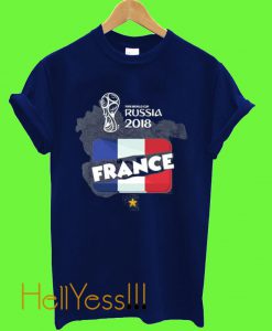 France 2018 FIFA World Cup Russia T Shirt