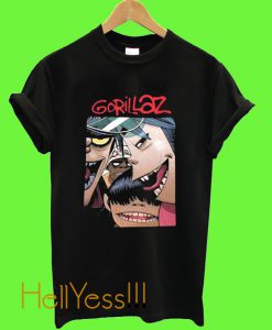 Gorillaz Faces T Shirt