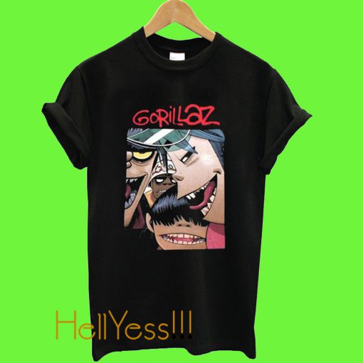 Gorillaz Faces T Shirt