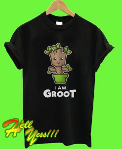 Guardians Of The Galaxy I am Groot T Shirt