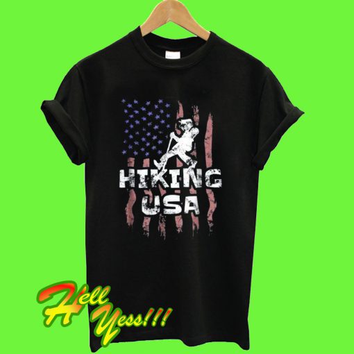 Hiking USA T Shirt