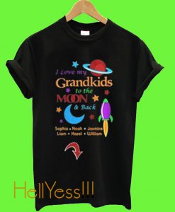 I love my grandkids to the moon and back T Shirt