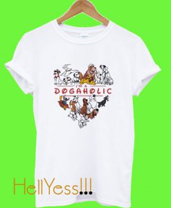 Im Dogaholic Disney Ladies Tee T Shirt