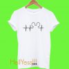 Mickey Mouse Heartbeat Graphic T Shirt