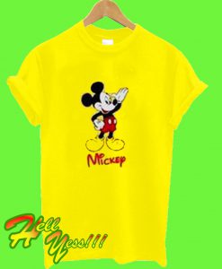 Mickey Mouse Yellow T Shirt