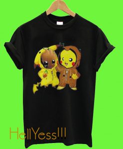 Pikachu Groot Best Friend T Shirt