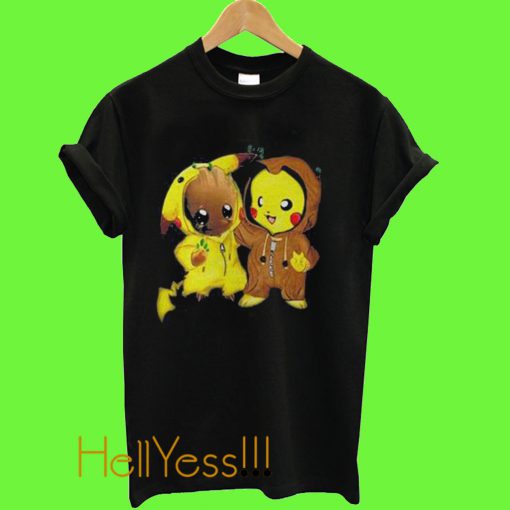 Pikachu Groot Best Friend T Shirt