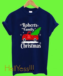 Roberts Family Christmas T Shirt