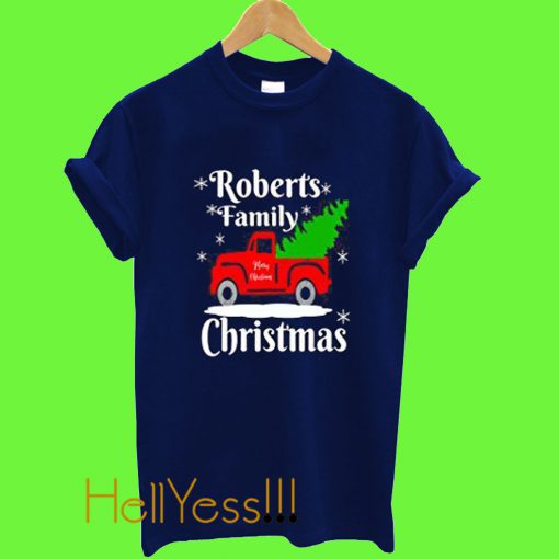 Roberts Family Christmas T Shirt