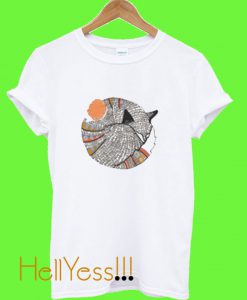 Sleeping Fox T Shirt