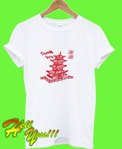 Thank You Pagoda T Shirt