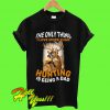 The Only Thing I Love More Than Hunting Is Being A Dad T Shirt