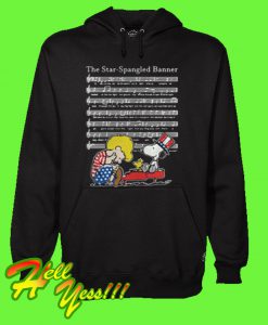 The Star Spangled Banner Snoopy Independence Day 4th of July Hoodie