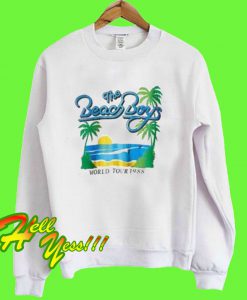 The beach boys world tour 1988 Sweatshirt