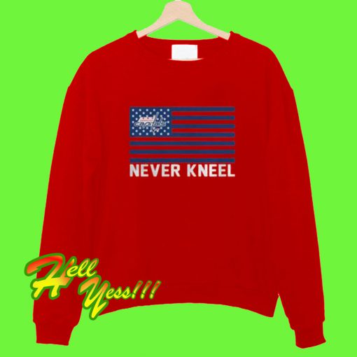 Washington Capitals Never Kneel Sweatshirt