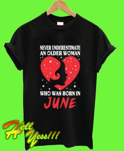 Woman June Birthday T Shirt