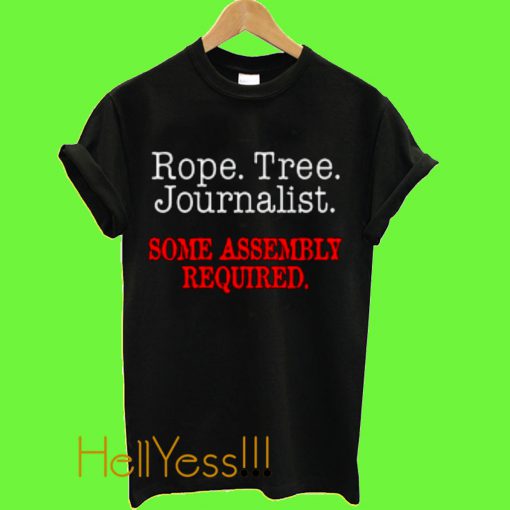 rope tree journalist t shirt