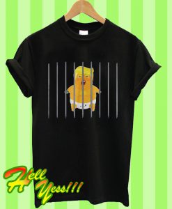 Angry Trump With Balloon Blimp Impeach For Prison T Shirt