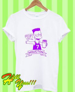 Bart Simpson Houston T Shirt