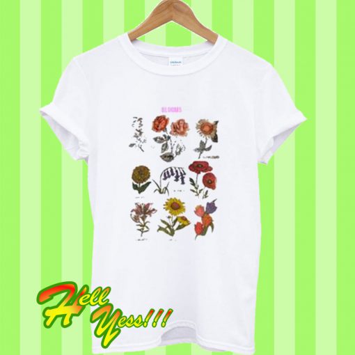 Blooms Flower T Shirt