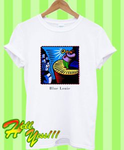 Blue Louie Pop Art T Shirt