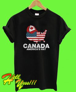 Canada America’s Hat T Shirt