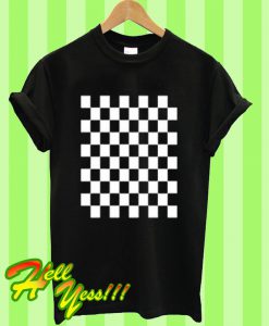 Checkered Black T Shirt