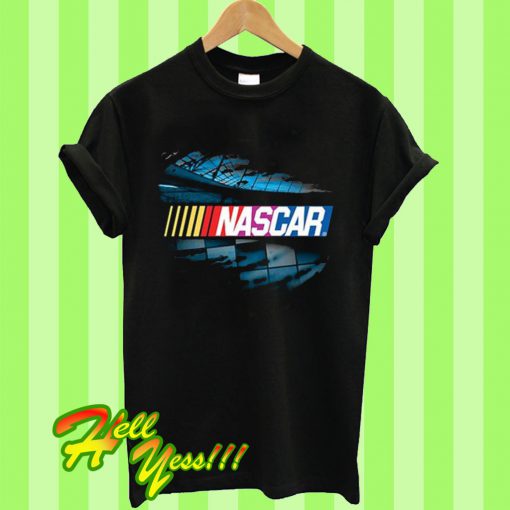 Checkered Flag NASCAR Racing T Shirt