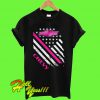 Chevrolet Chevy Pink American Flag T Shirt